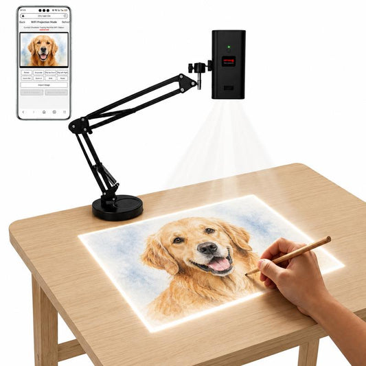 TraceMate 360 Smart Tracing Projector for Artists & Beginners